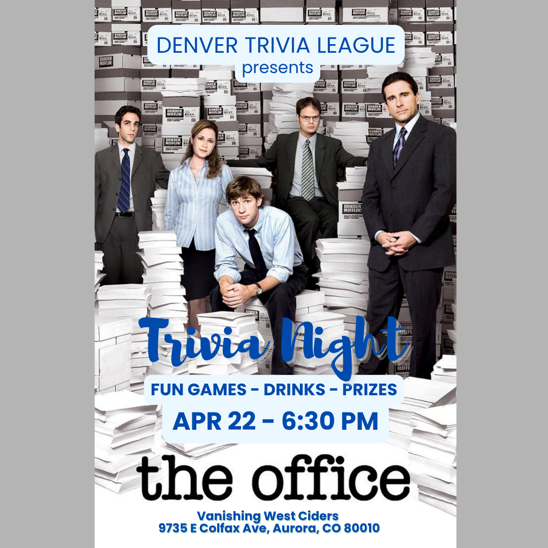 The Office Trivia Night with Denver Trivia League (April 22, 2026)