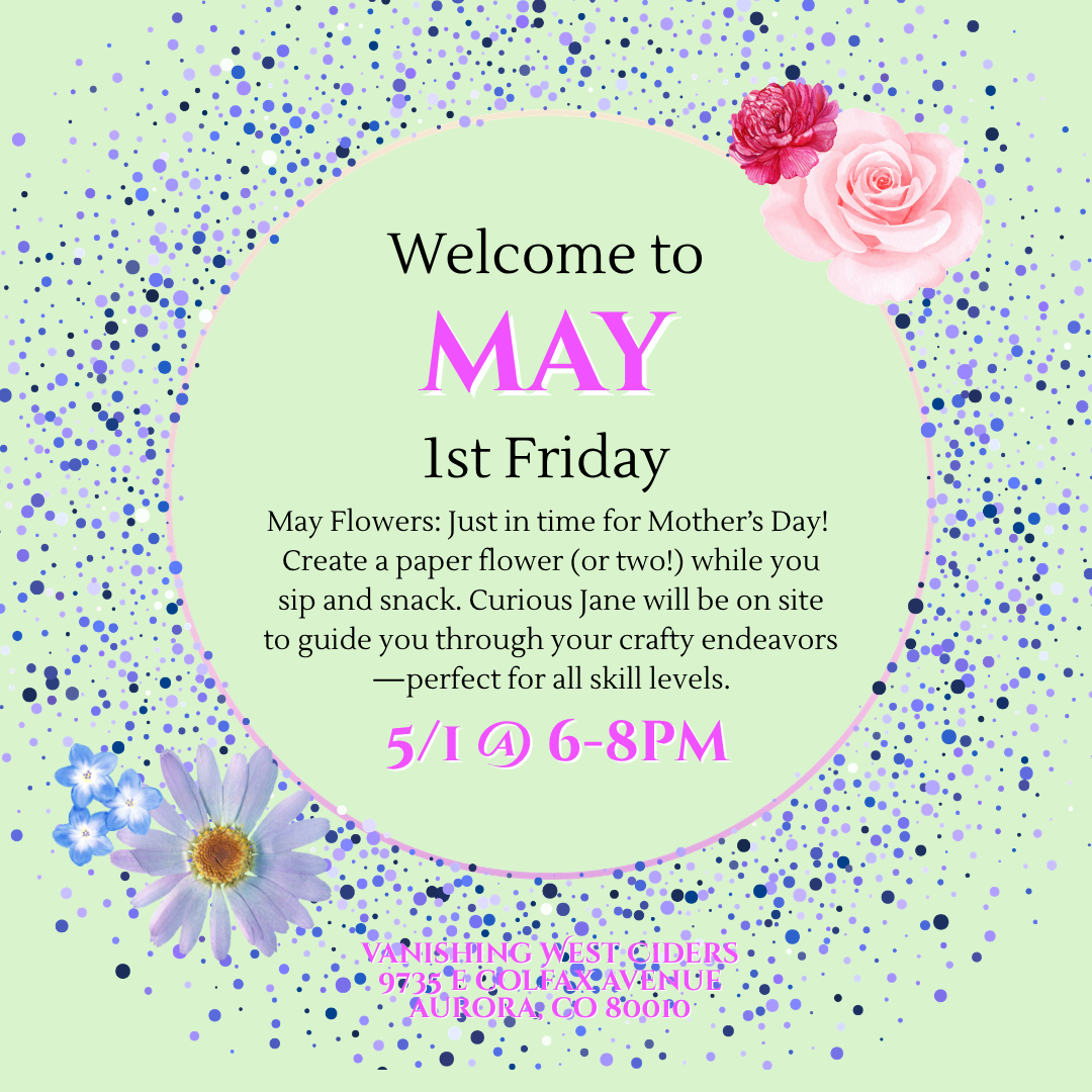 May Flowers: First Friday Craft Night (May 1, 2026) 