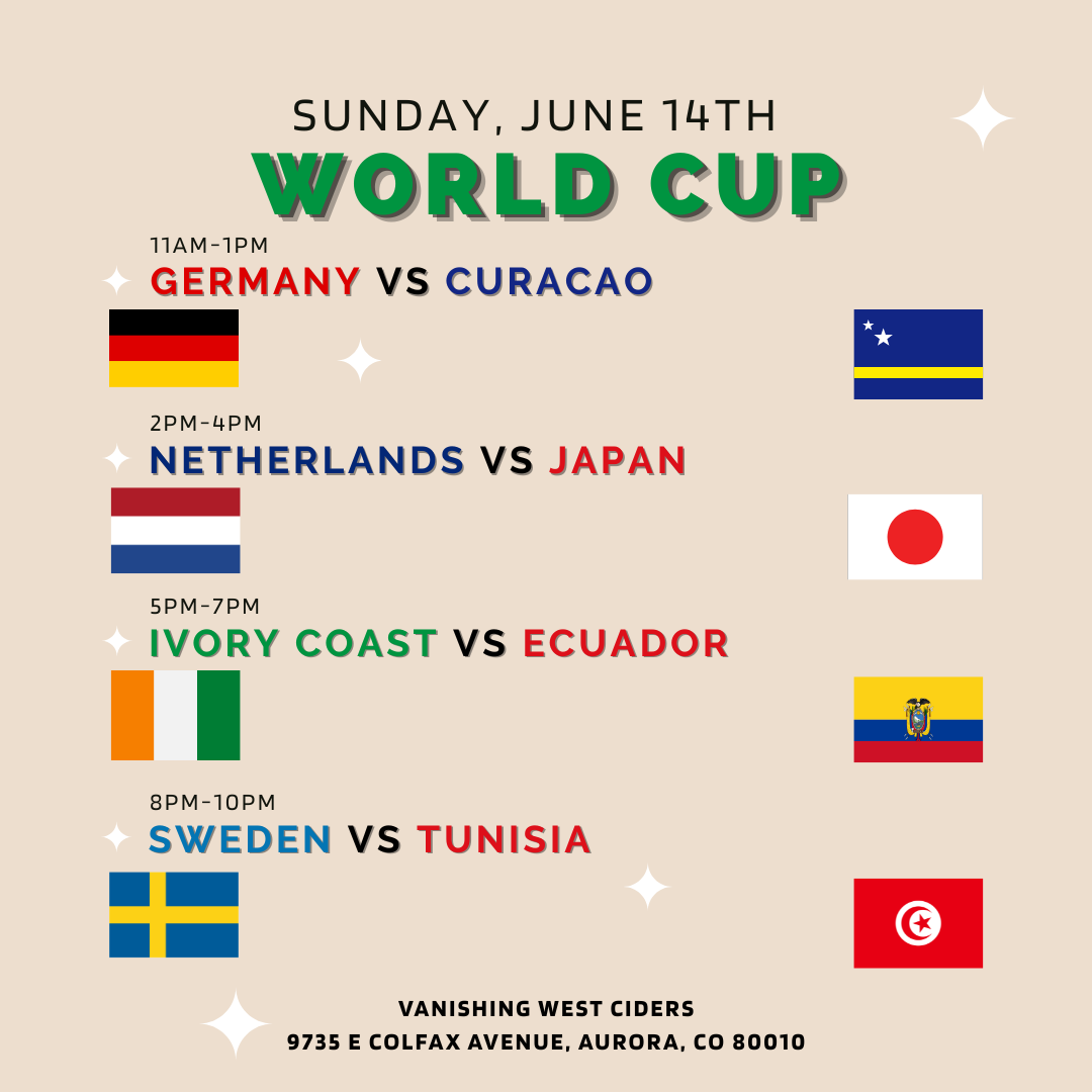 World Cup Watch Party (June 14, 2026)