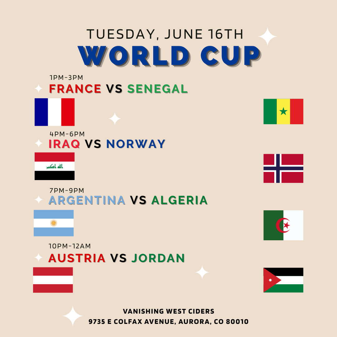 World Cup Watch Party (June 16, 2026)