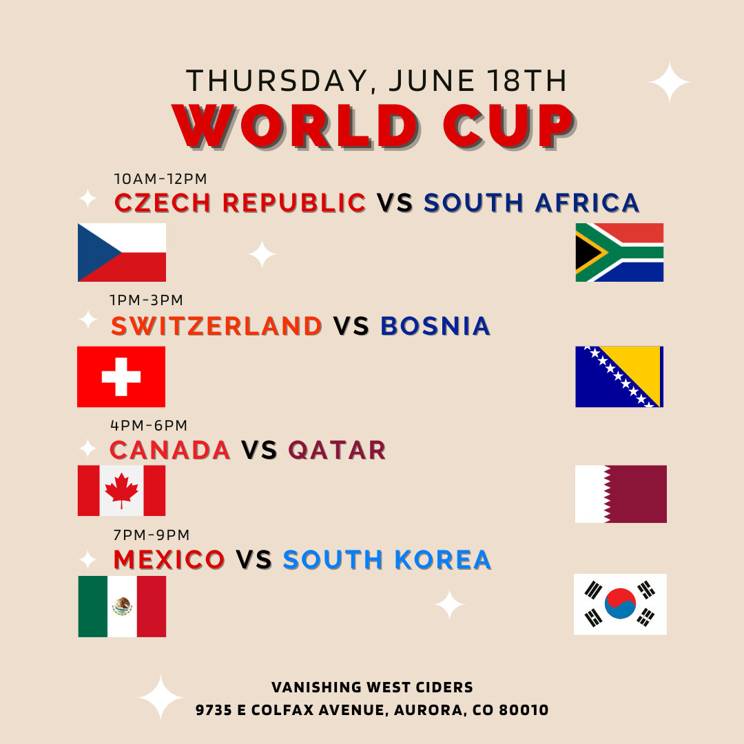 World Cup Watch Party (June 18, 2026)