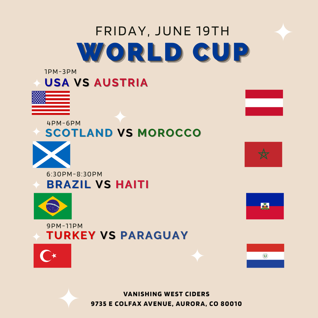 World Cup Watch Party (June 19, 2026)