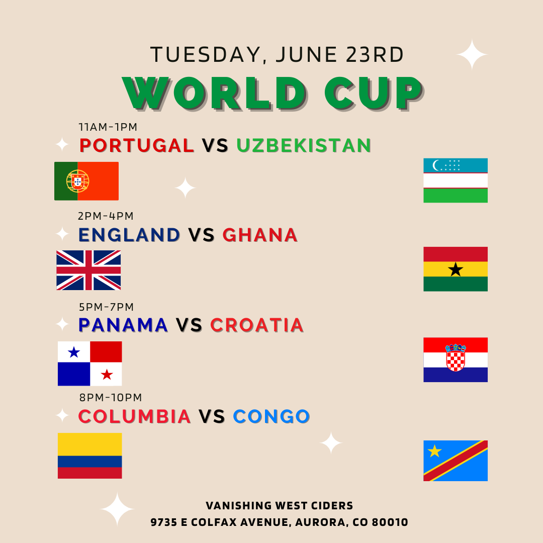 World Cup Watch Party (June 23, 2026)