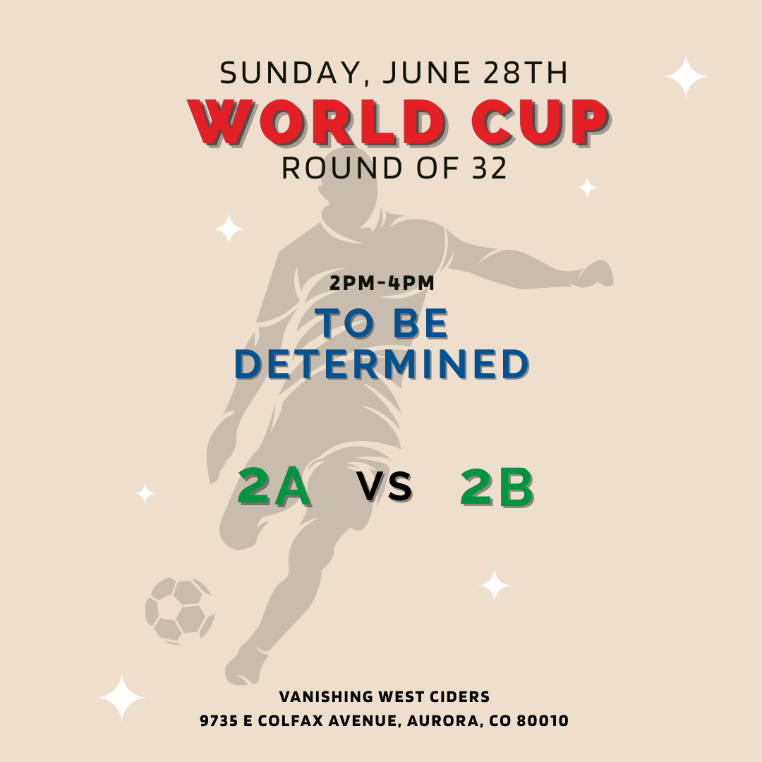 World Cup Watch Party (June 28, 2026)