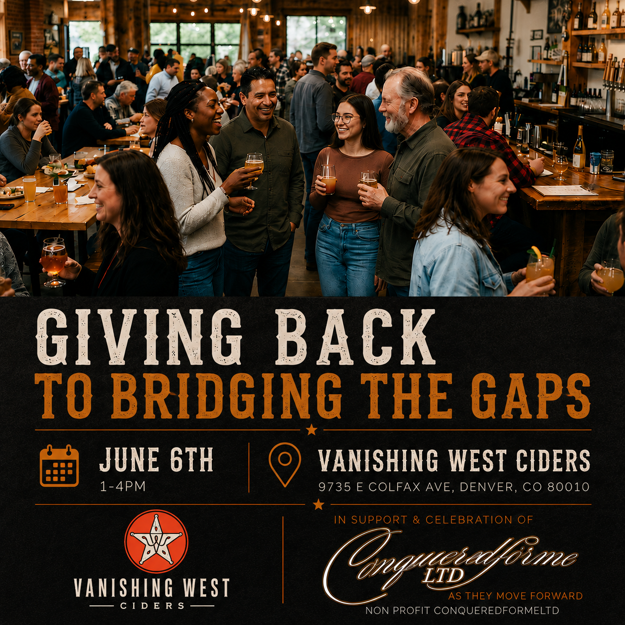 Giving Back to Bridging the Gaps (June 6, 2026)