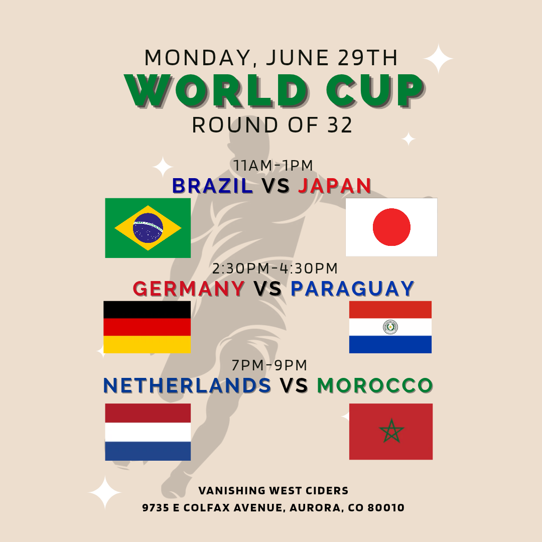 World Cup Watch Party (June 29, 2026) 