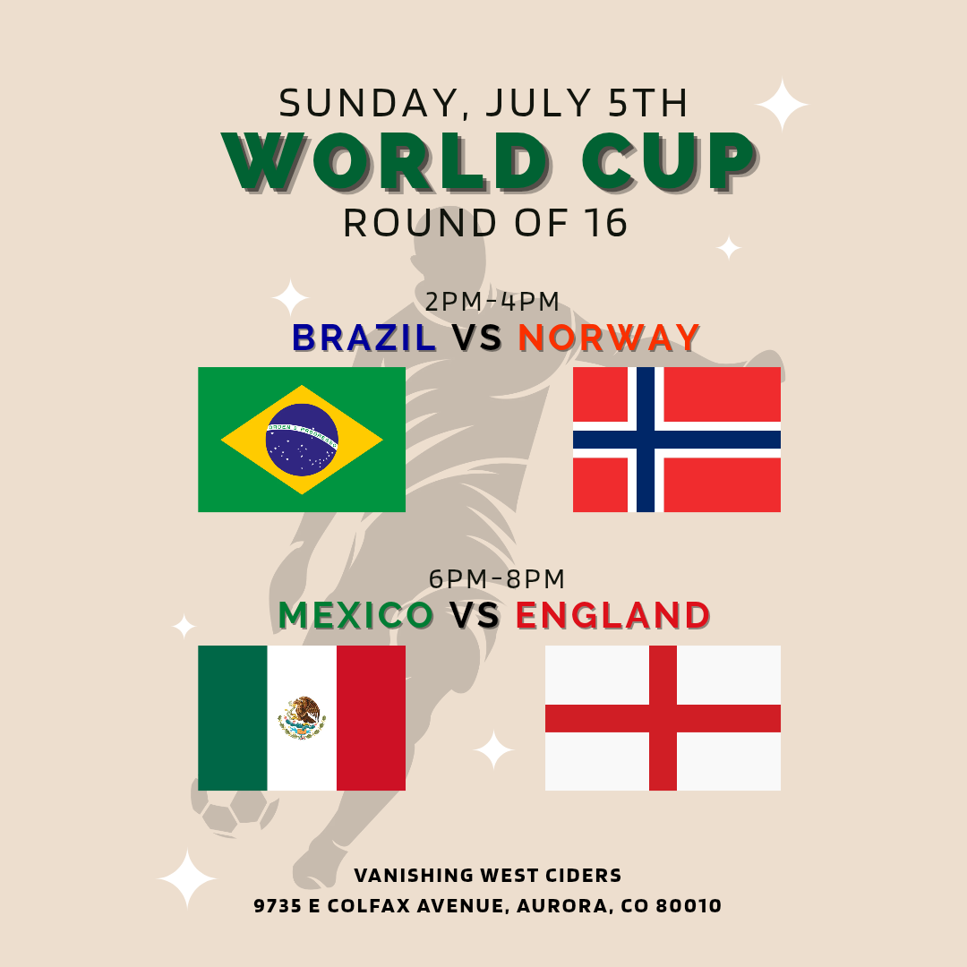 World Cup Watch Party (JULY 5, 2026) 