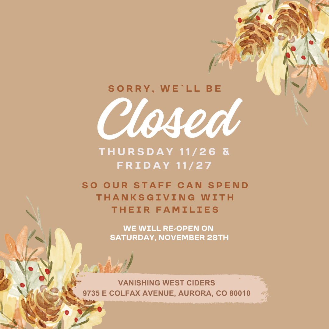 Thanksgiving Closing (November 26-27, 2026)
