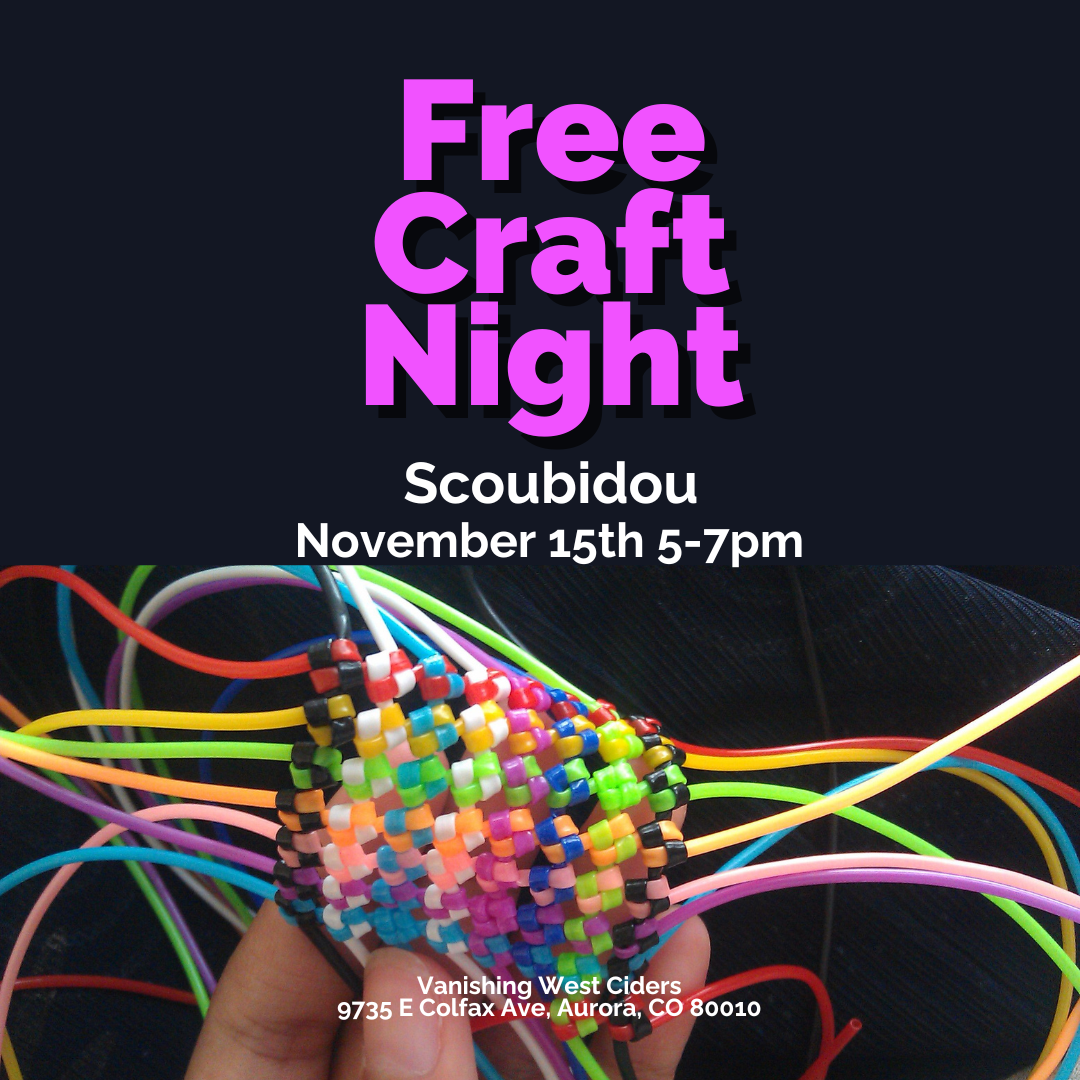 Scoubidou Craft Night (November 15, 2026)