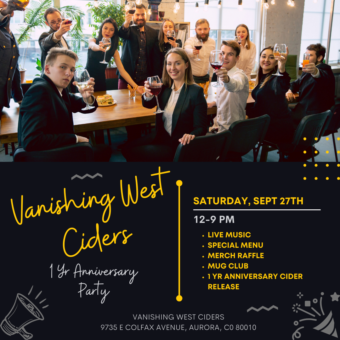 1st anniversary party invitation