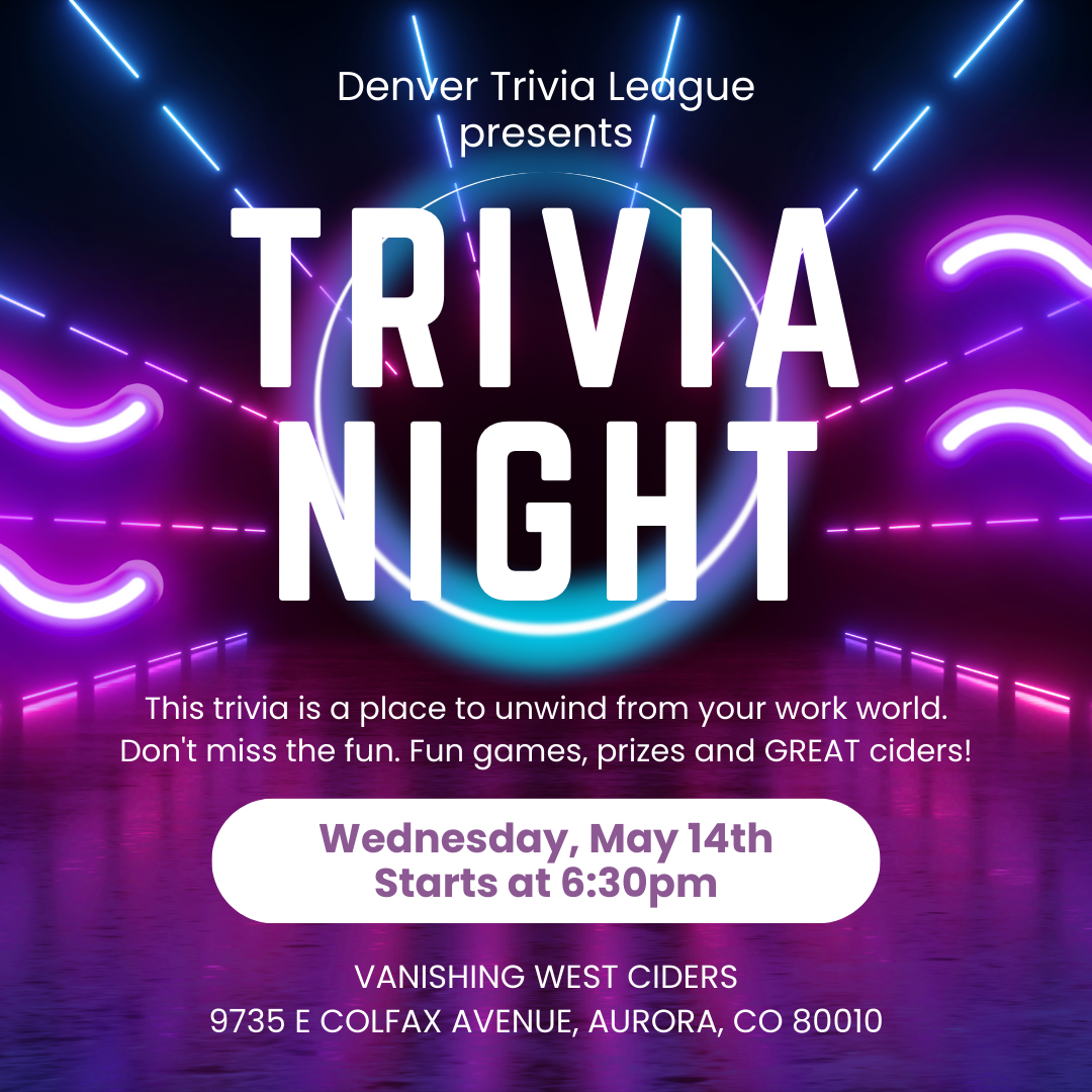 Trivia Night (May 14, 2025)