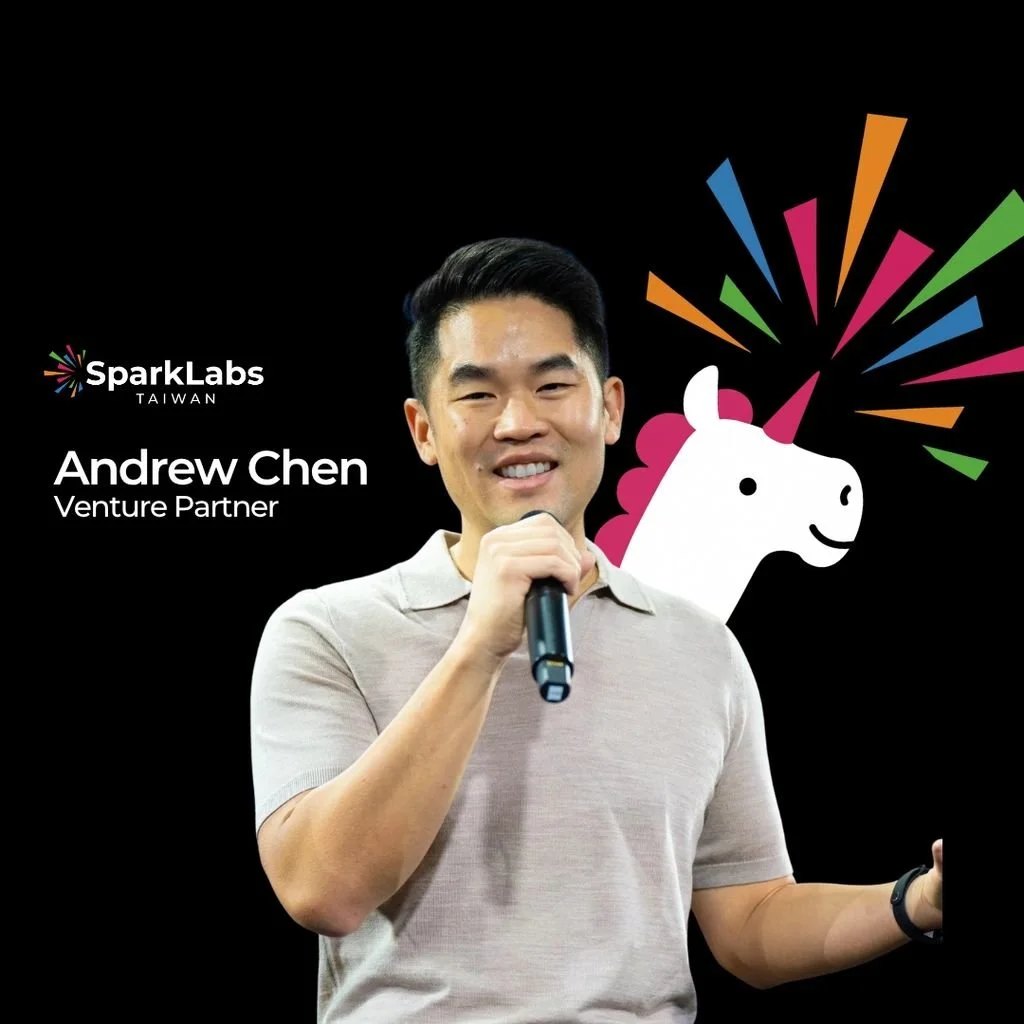 Andrew Chen Joins SparkLabs Taiwan as Venture Partner 