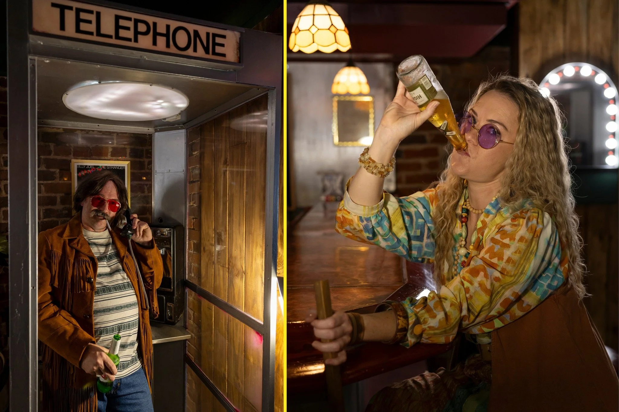 Huge thanks to K-Town Karaoke (@ktownkaraoke_) for being the perfect backdrop for our Rock of Ages promo shoot. From the neon, to the energy, to the killer karaoke rooms &mdash; there&rsquo;s truly no better place in Wilmington to let loose and sing 