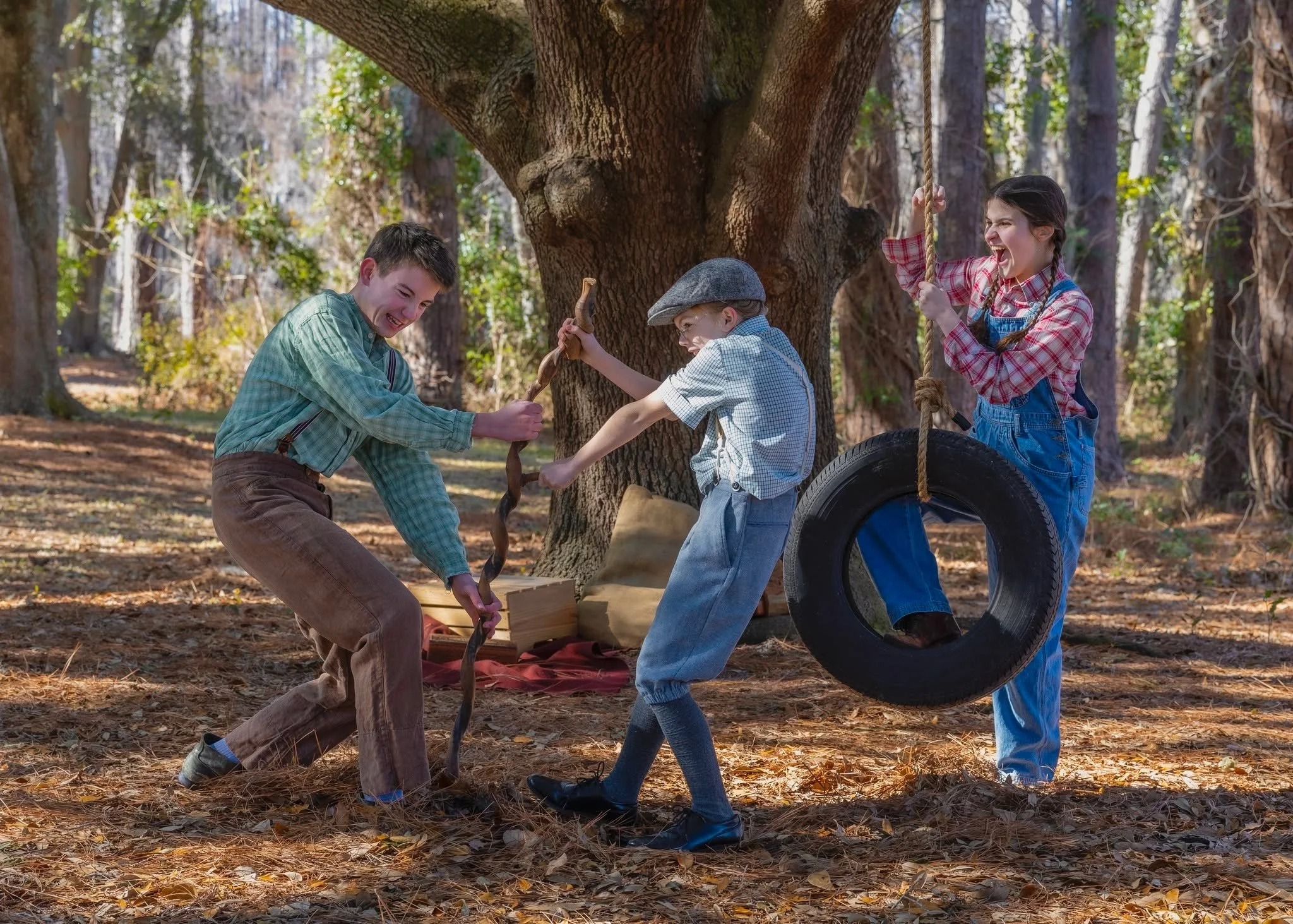 Big imaginations. Endless summer days. ☀ Scout, Jem, and Dill remind us that before the courtroom drama, there was childhood &mdash; full of games, curiosity, and the stories we create together.

To Kill A Mockingbird�runs from February 19 &ndash; Ma