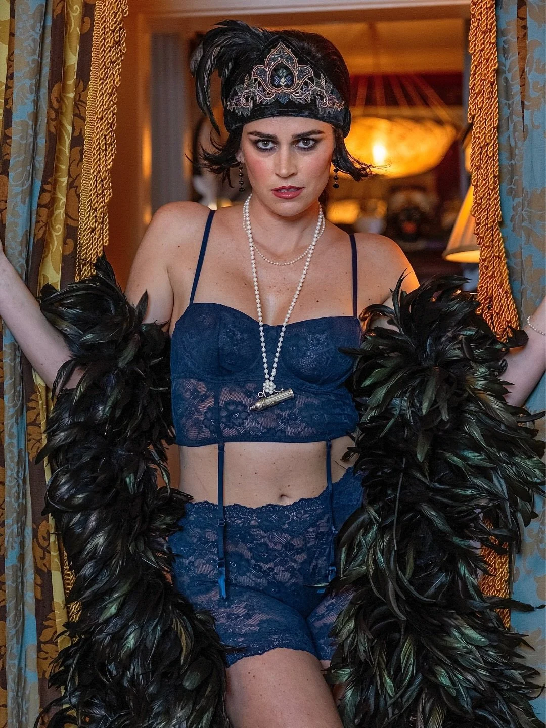 Who&rsquo;s that? 🤔 That&rsquo;s Kate! 🖤✨

Coleman Cox (@colemancox) returns to the stage as the drug-slinging high-belting Kate in THE WILD PARTY, running May 14-24 in The Red Box at Thalian Hall (@thalianhall). 

Determined to make a move on Burr