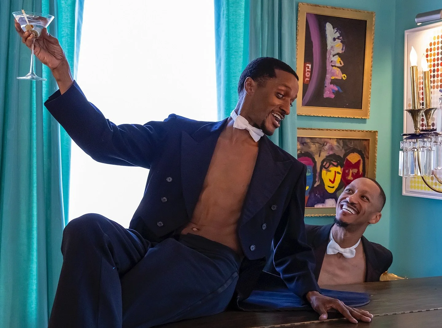 The Brothers d&rsquo;Armano 👯&zwj;♂️ 
Pianists 🎹 Composers ✨ Lovers 💘

Catch Brian Whitted (@bdubs4keys) and Rhon Saunders (@spiderhon) as the music-making duo keeping the party in good spirits at THE WILD PARTY, running May 14-24 in The Red Box a