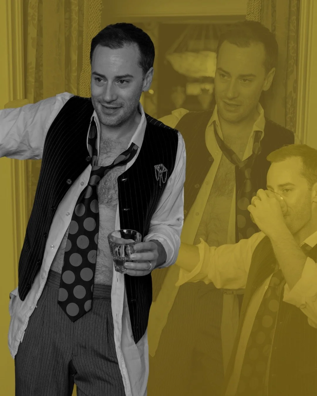 Anyone else seeing double? 🥃🌀 When Burrs starts pouring, the party turns dangerous. 

Jon Berry (@jonhaslam.batson.berry) lets loose as Burrs in this trippy, intoxicating ride through jealousy, excess and chaos. One drink too many&hellip; and the n