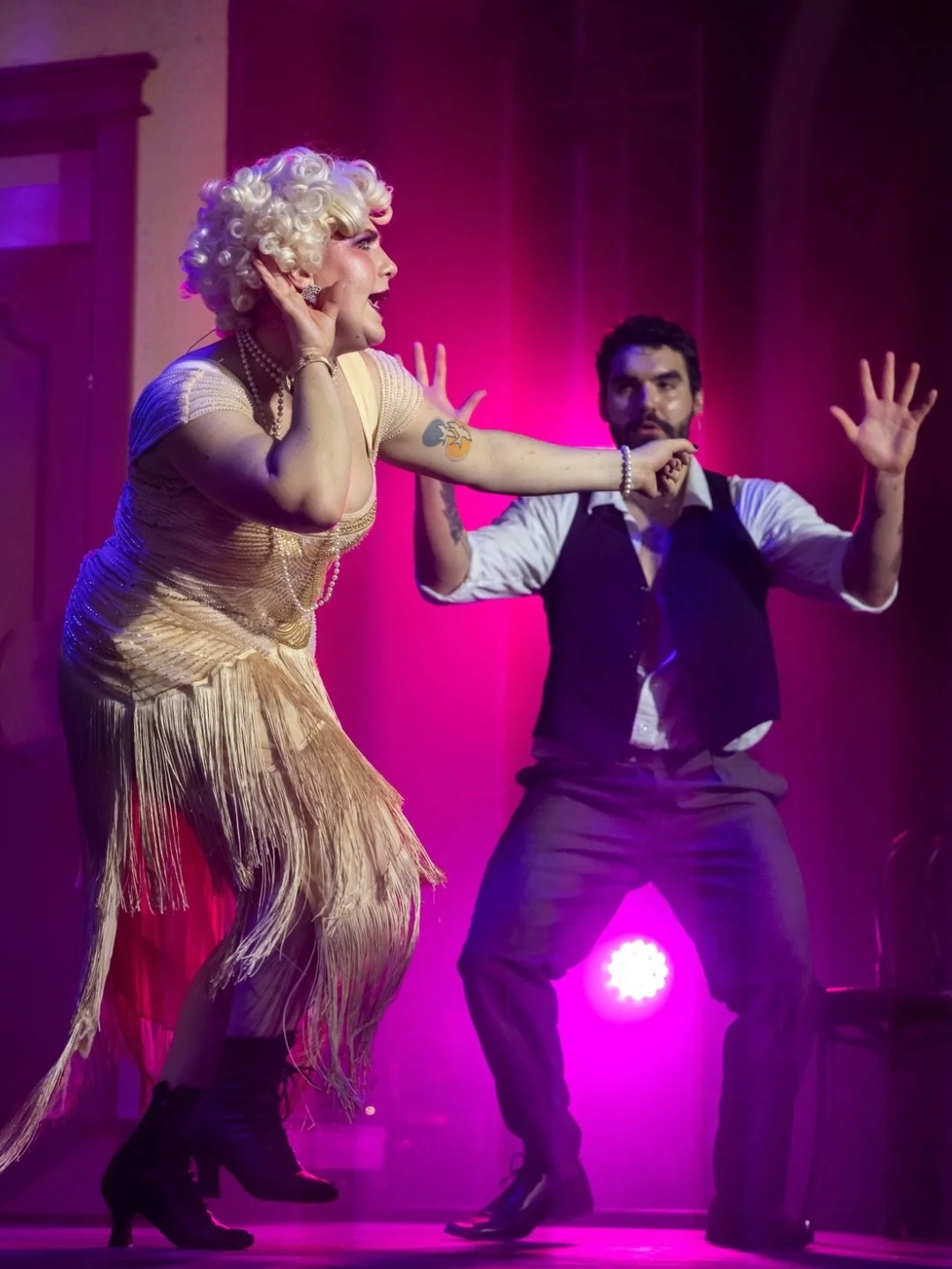 Did you hear that? The Wild Party is only here for one more weekend and the reviews are pouring in 💃🏼🎺✨🥂 Come see this explosive, glittering Jazz-Age party become a pressure cooker of seduction, betrayal, and violence with unforgettable character