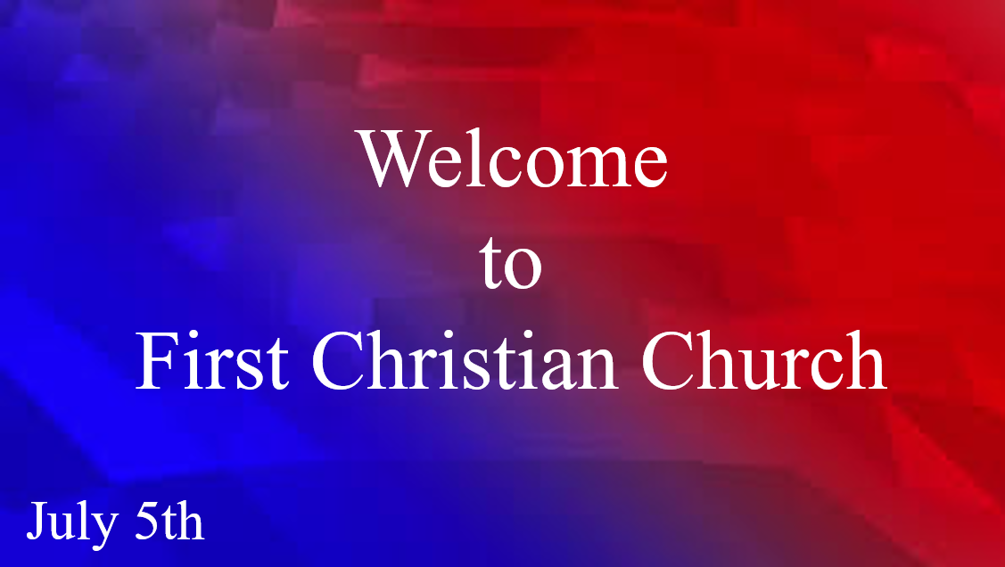 Traditional Service - 7.5.26