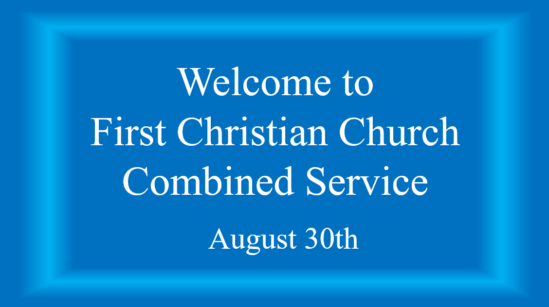 Traditional Service - 8.30.26