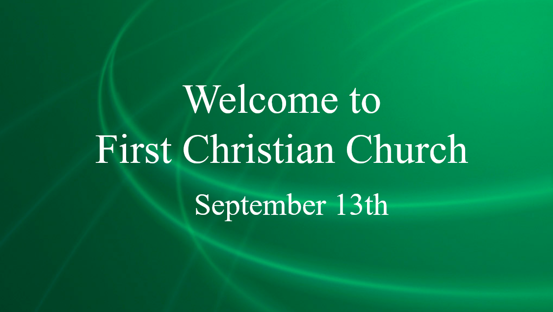 Traditional Service - 9.13.26