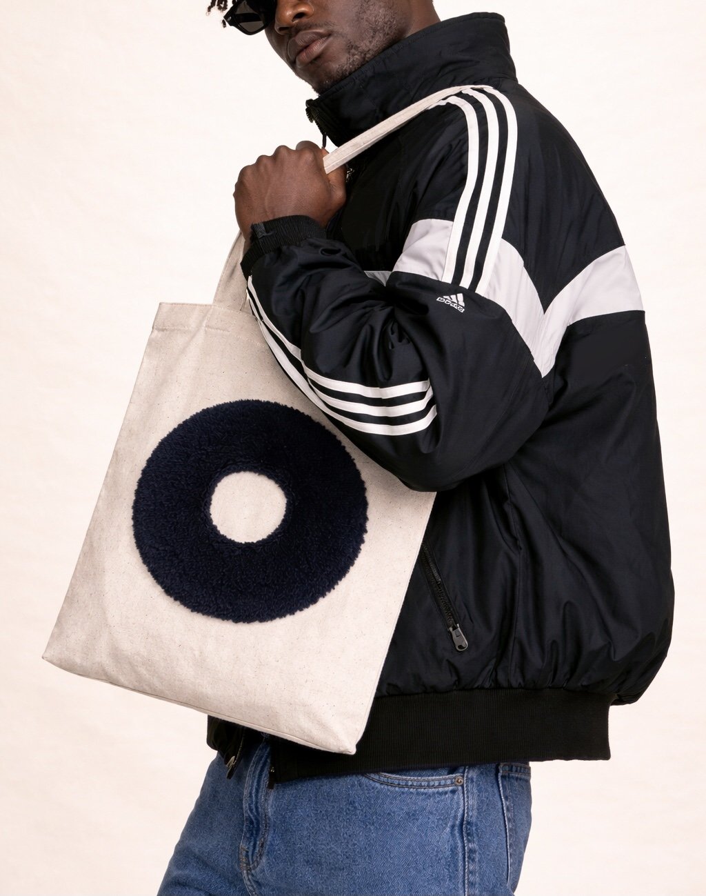 Douceur Tote Bag White&Black