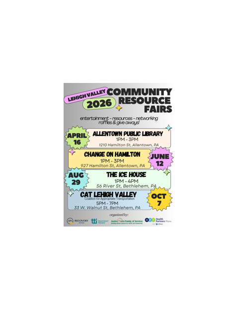 Lehigh Valley Community Resource Fair: The Ice House