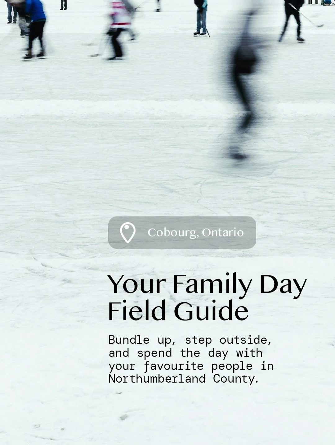 Looking for the best way to spend Family Day?

Long weekend plans = done. Time to get out and explore Northumberland together!