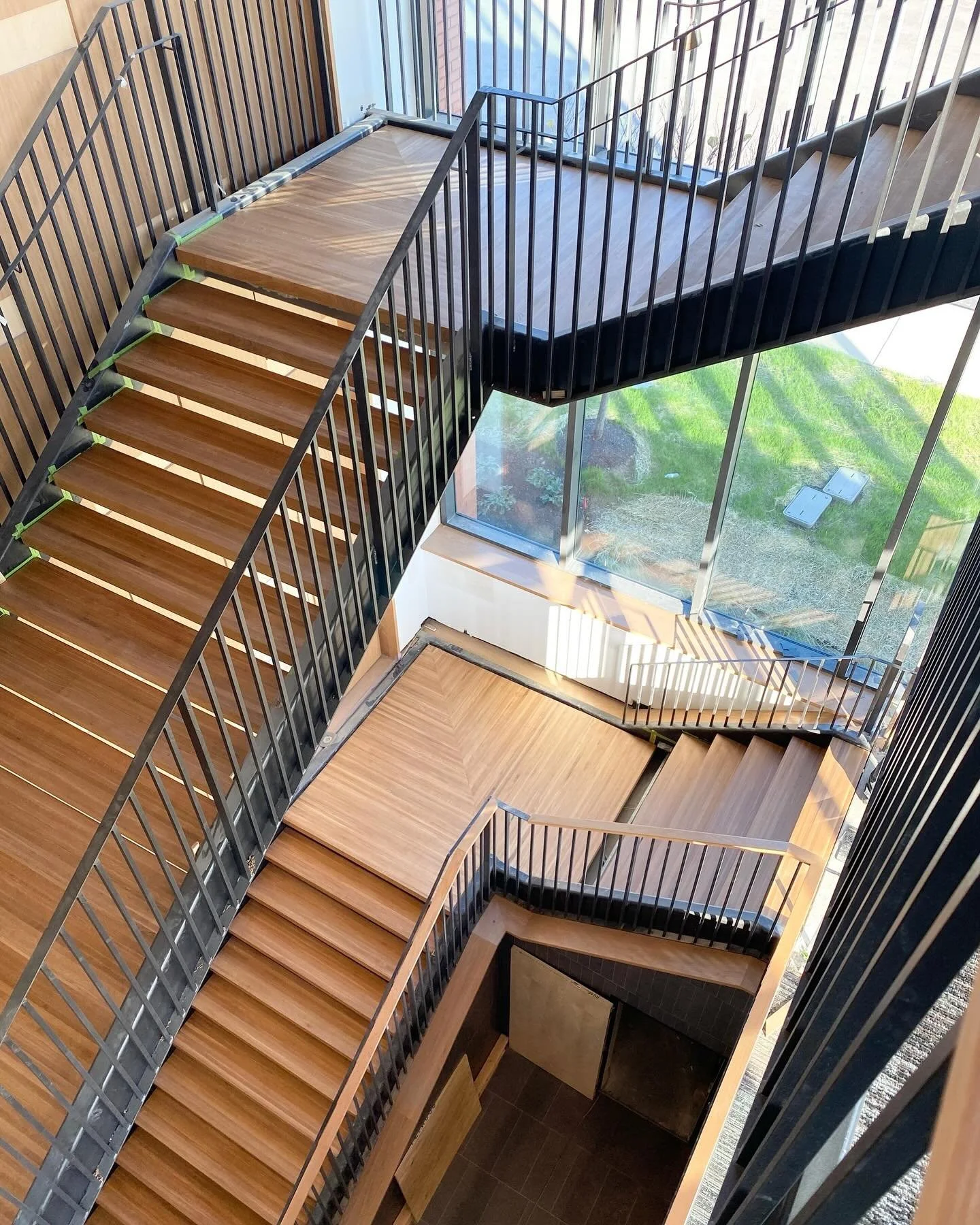 Proud to showcase our work on this impressive commercial staircase. Each solid white oak tread is custom cut and stained to perfection, bringing the architect&rsquo;s vision to life with strength and style. Built on tradition, made for today.
#Herita