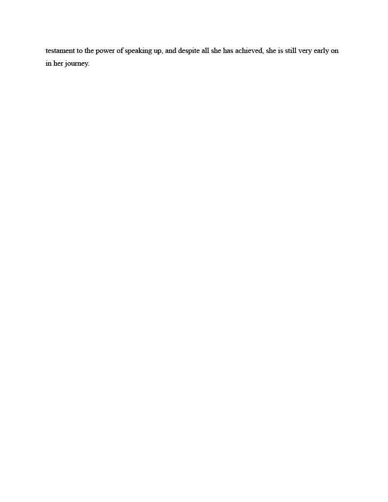Employee Profile Sample