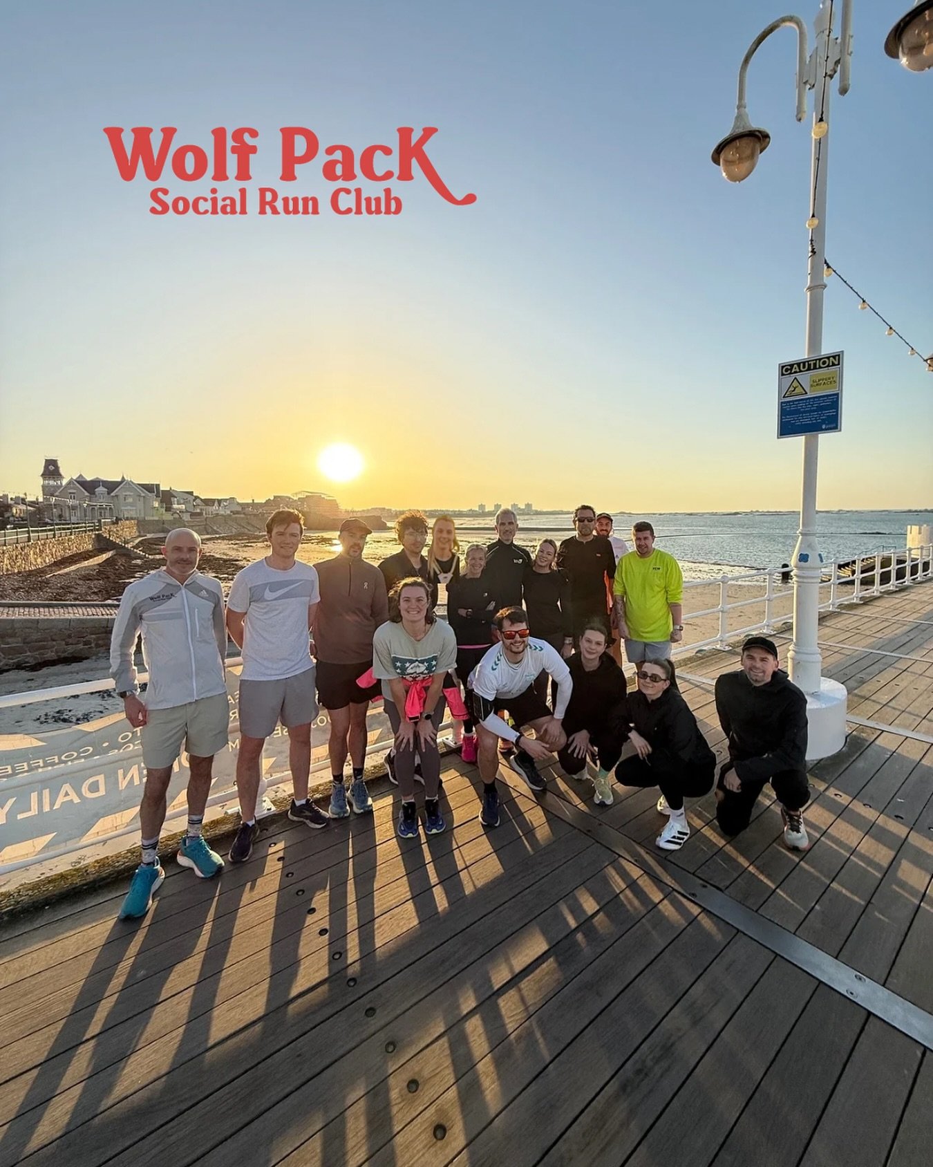 The sun always chirps people up 🥰

Nothing like a bit of sun on your skin to get the endorphins going 

This morning was such a good vibe, can&rsquo;t wait for it to warm up a bit

Every Thursday at 7am 🕖 

Easy 30 minutes followed by coffee ☕️ 🐺

