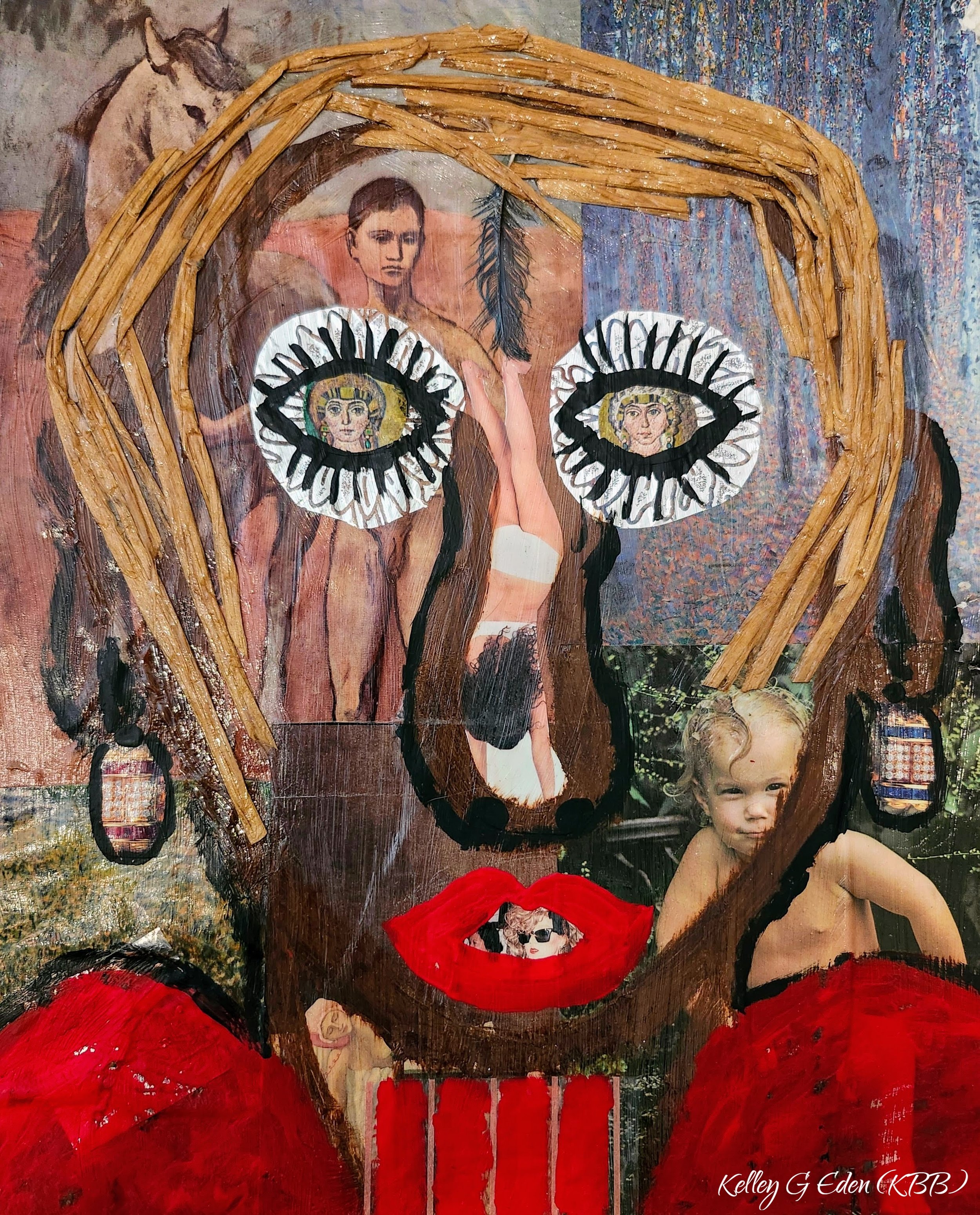 "Pieces of Her" 2005 KBB (birth name initials)