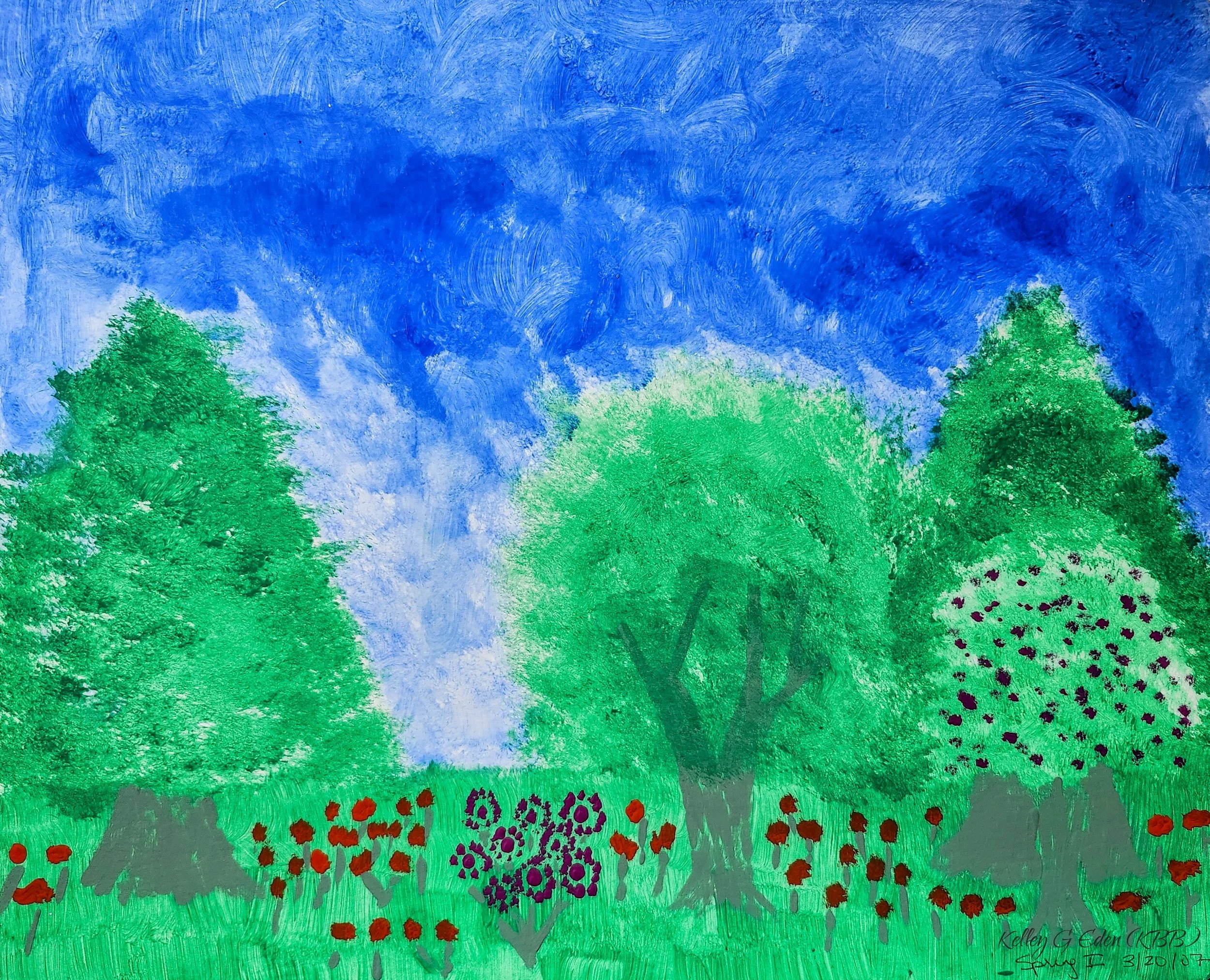 "Spring I" Mar 2007 KBB (birth name initials)