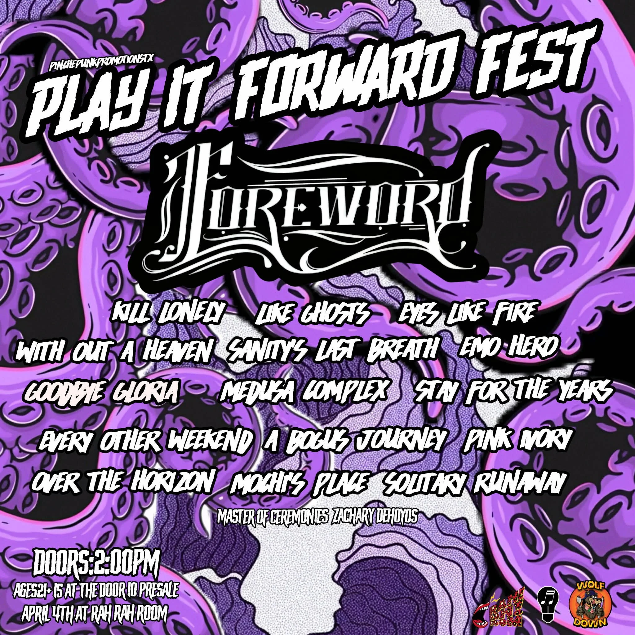 Play it Forward Fest- Live at Rah! Rah! Room