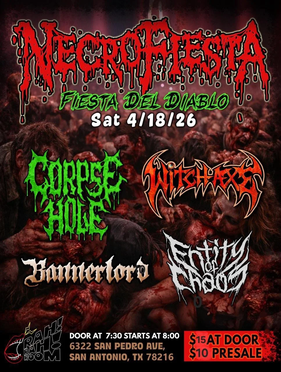 NecroFiesta-Fiesta Del Diablo - Live at Rah! Rah! Room