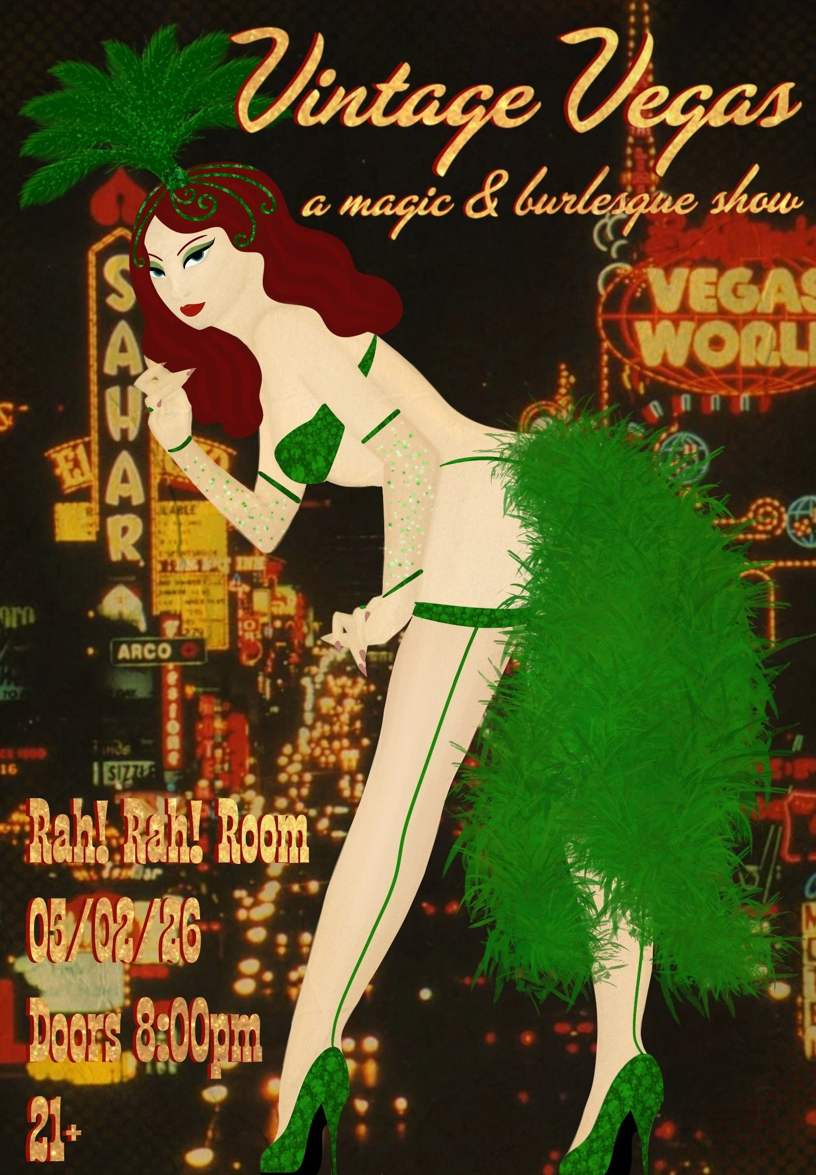 Des'Diamond Display Presents: Vintage Vegas- Live at Rah! Rah! Room