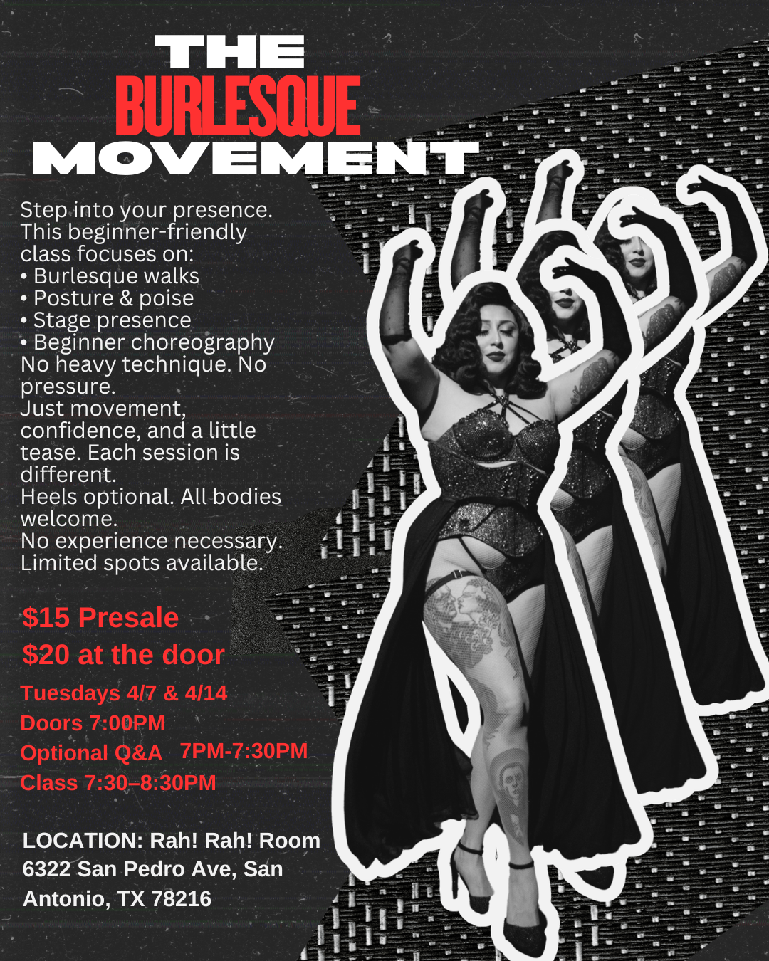 The Burlesque Movement- Live at Rah! Rah! Room