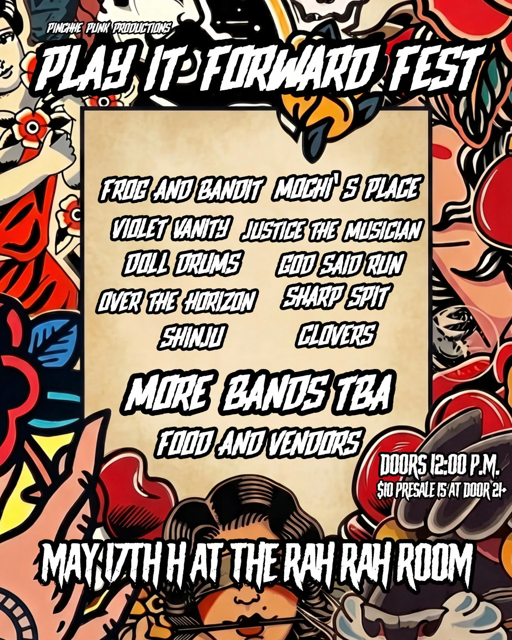 Play it Forward Fest- Live at Rah! Rah! Room