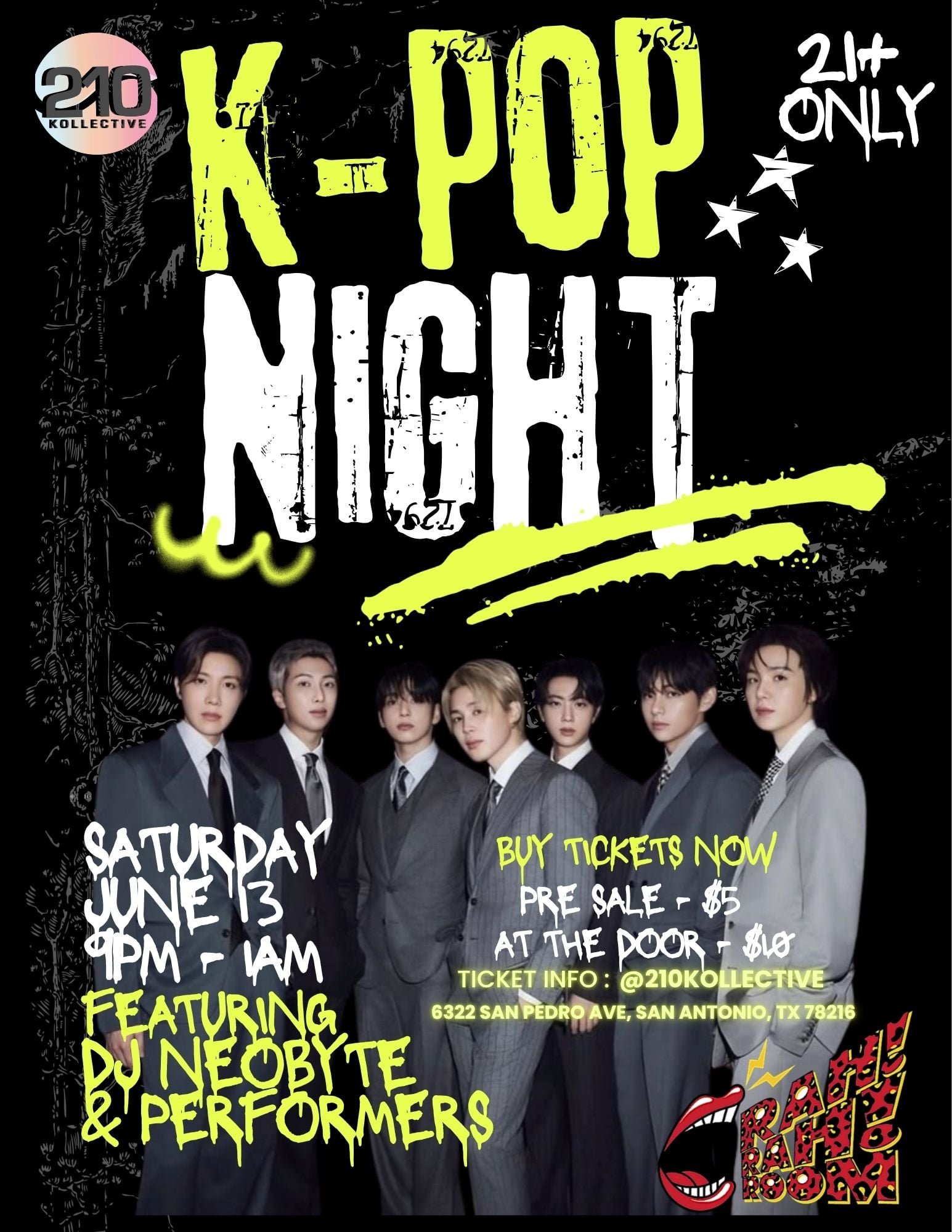 K-POP Dance Night ft. DJ NEOBYTE- Live at Rah! Rah! Room
