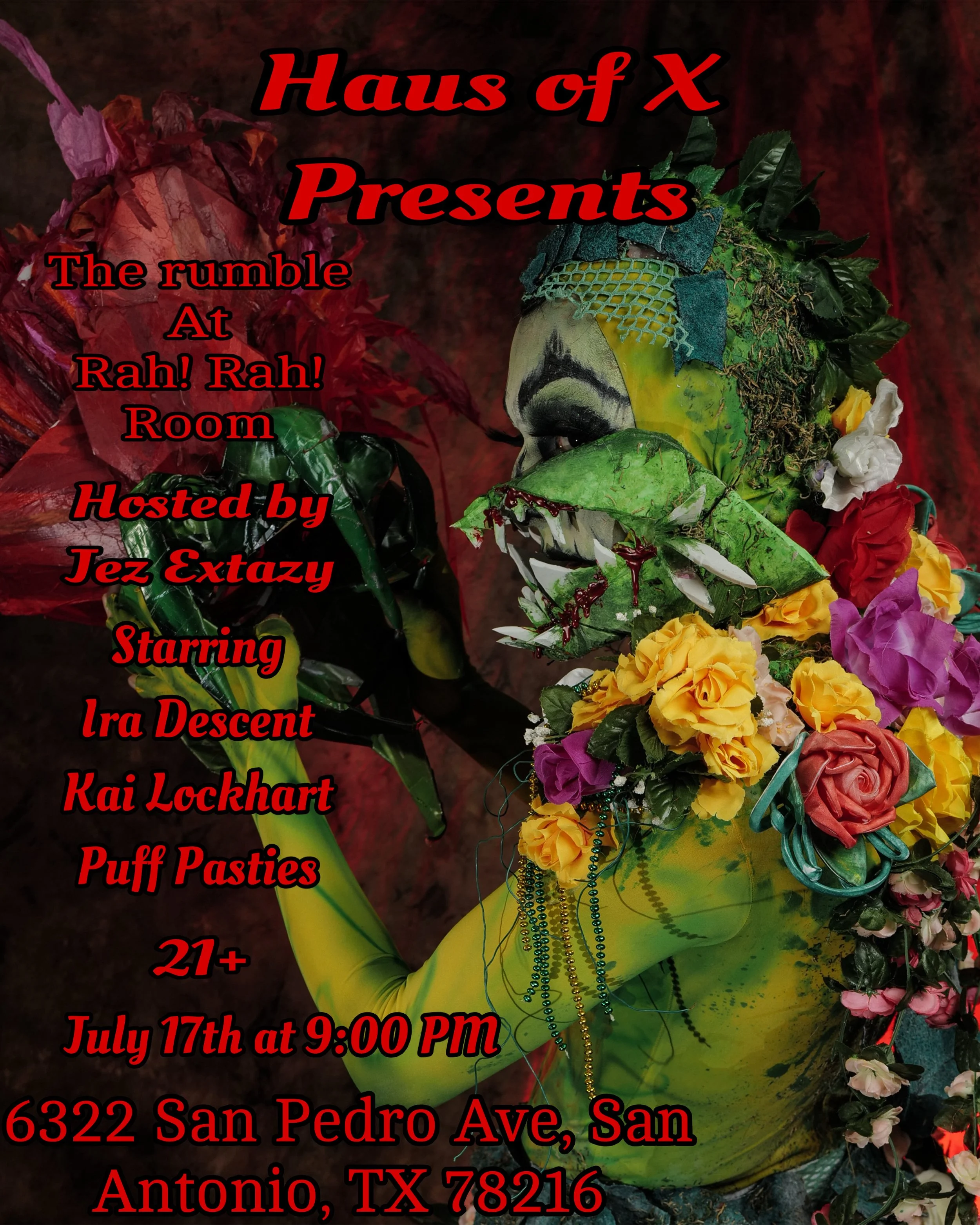 Haus of X Presents: The Rumble — Live at Rah! Rah! Room