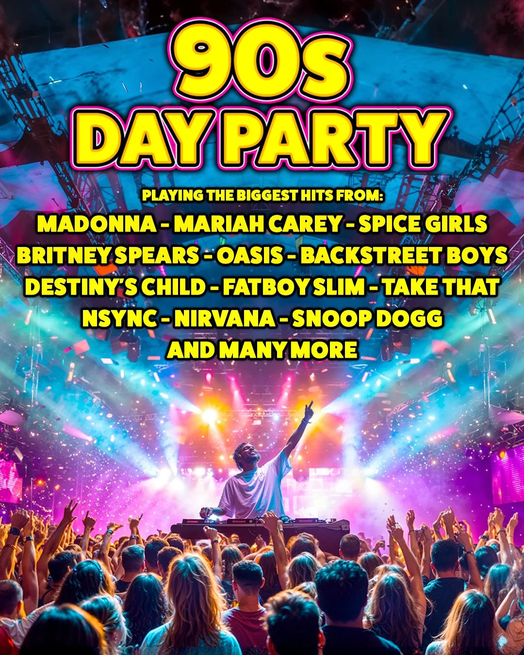 90S DAY PARTY: Live at Rah! Rah! Room
