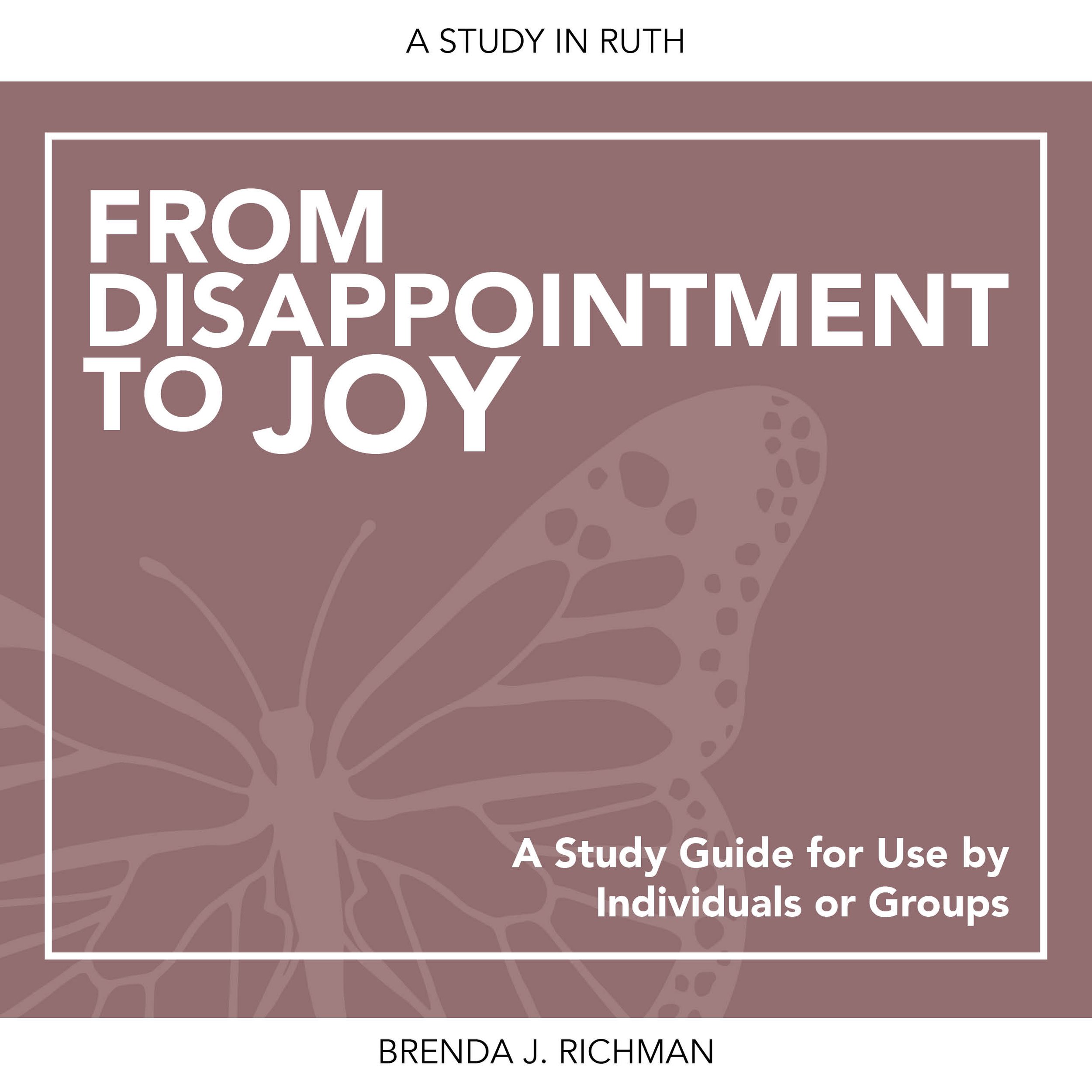 From Disapointment to Joy-Cover Square.jpg