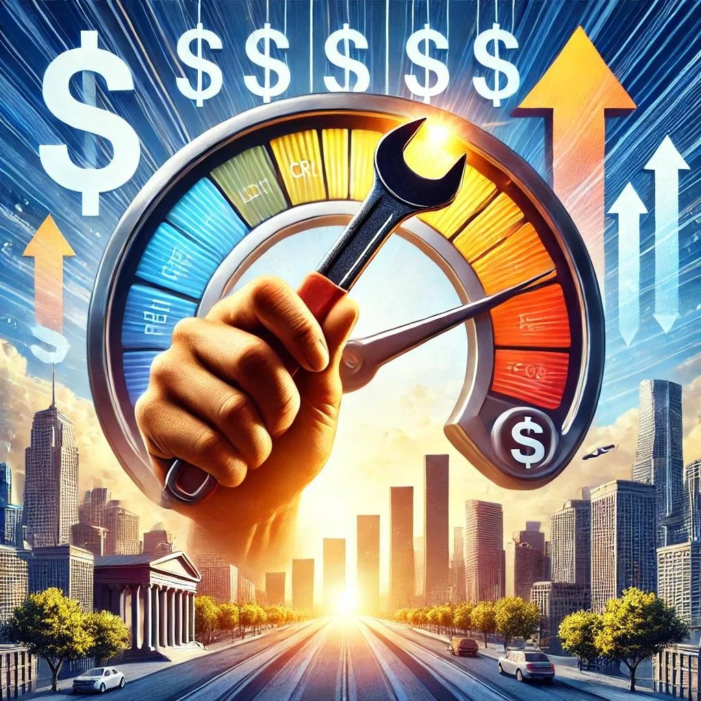 Credit repair illustration