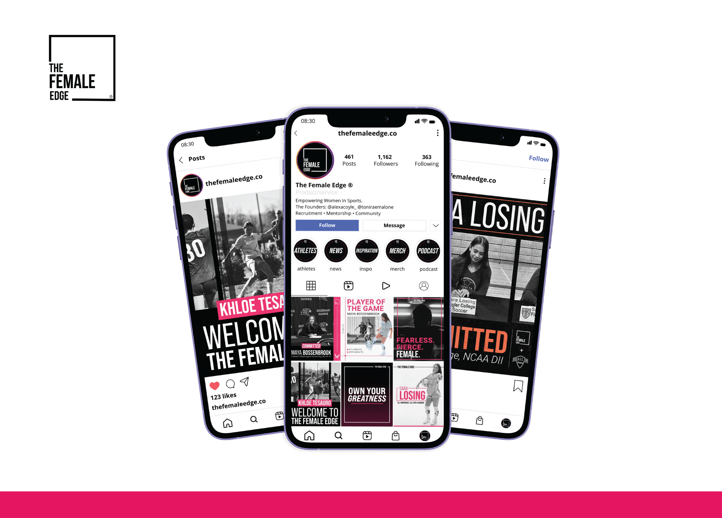 The Female Edge Brand Materials