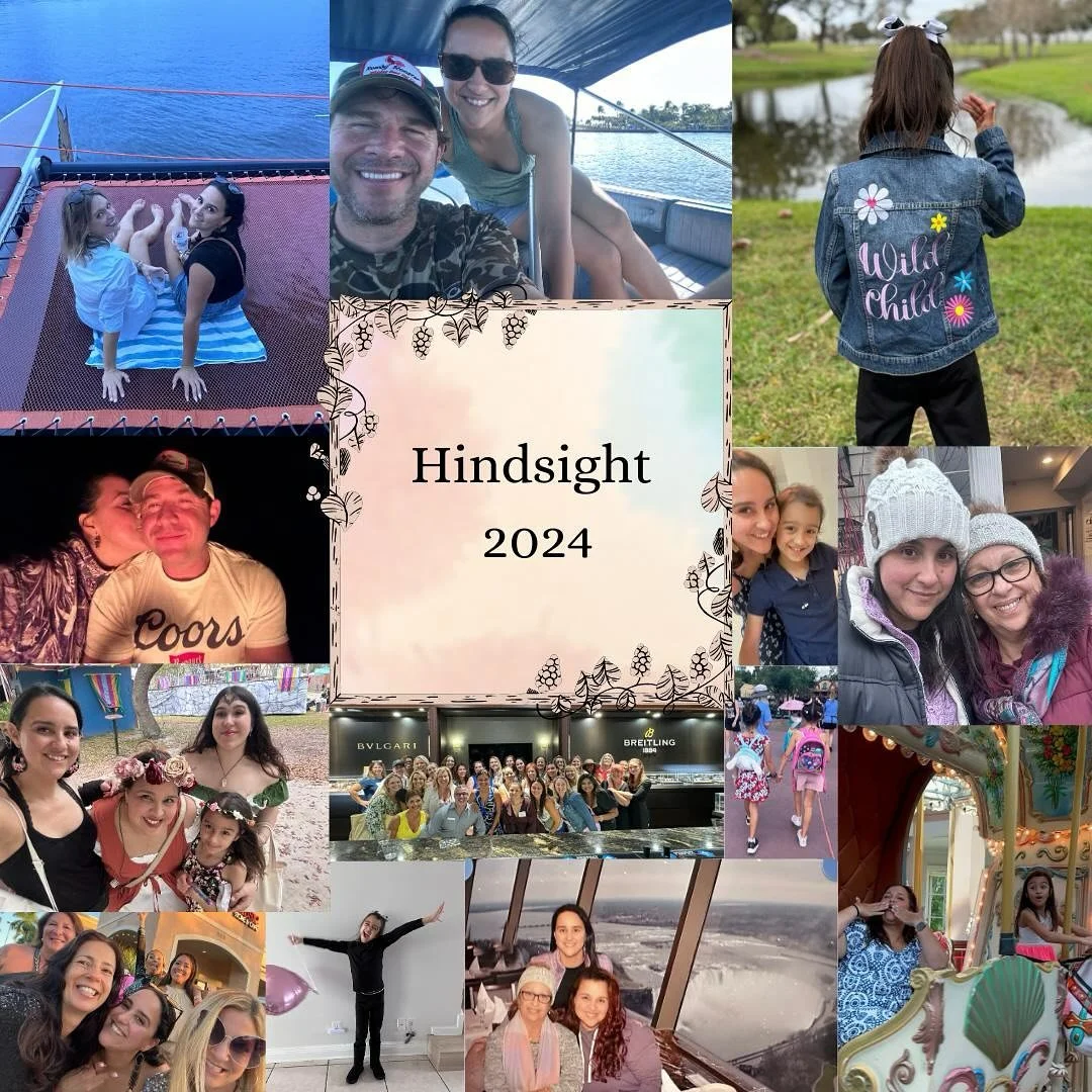 Here&rsquo;s my yearly Hindsight gratitude board. It was another beautiful year! 🥂
