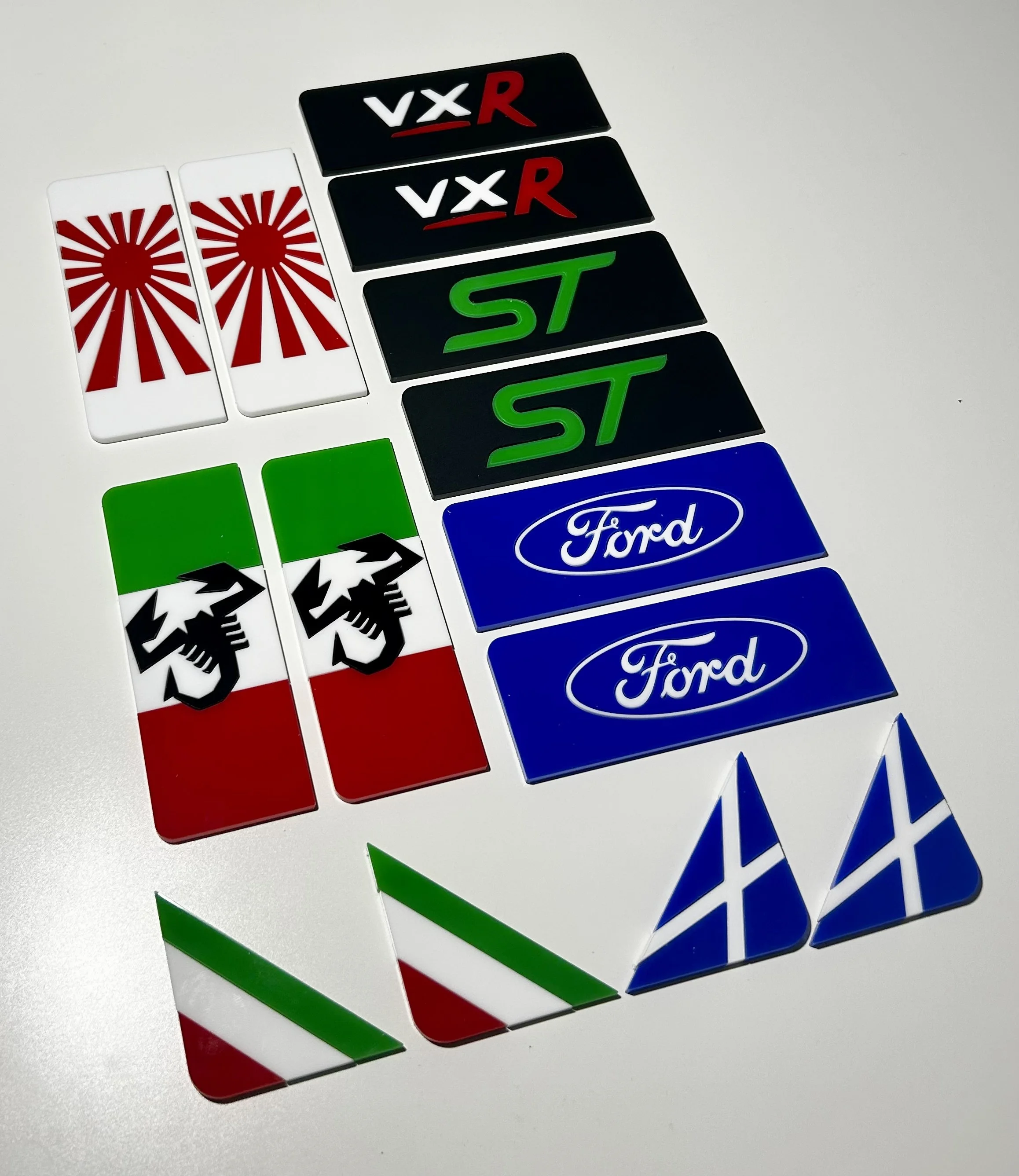 4D Acrylic Badges