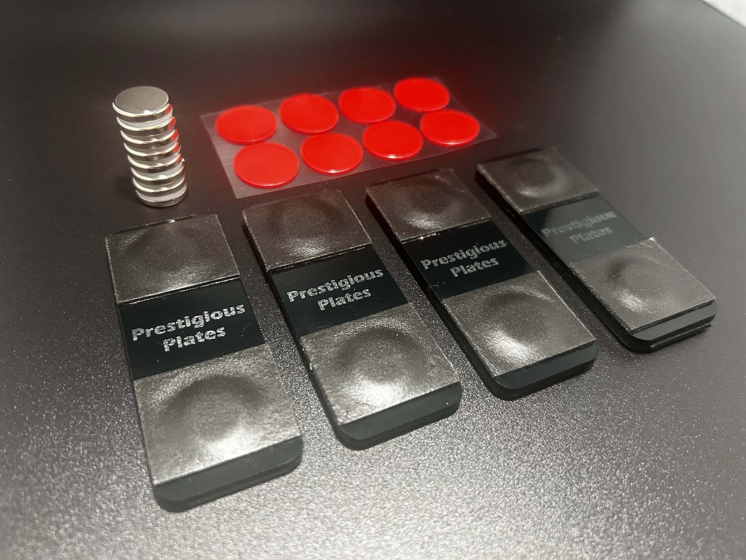 Number Plate Magnets