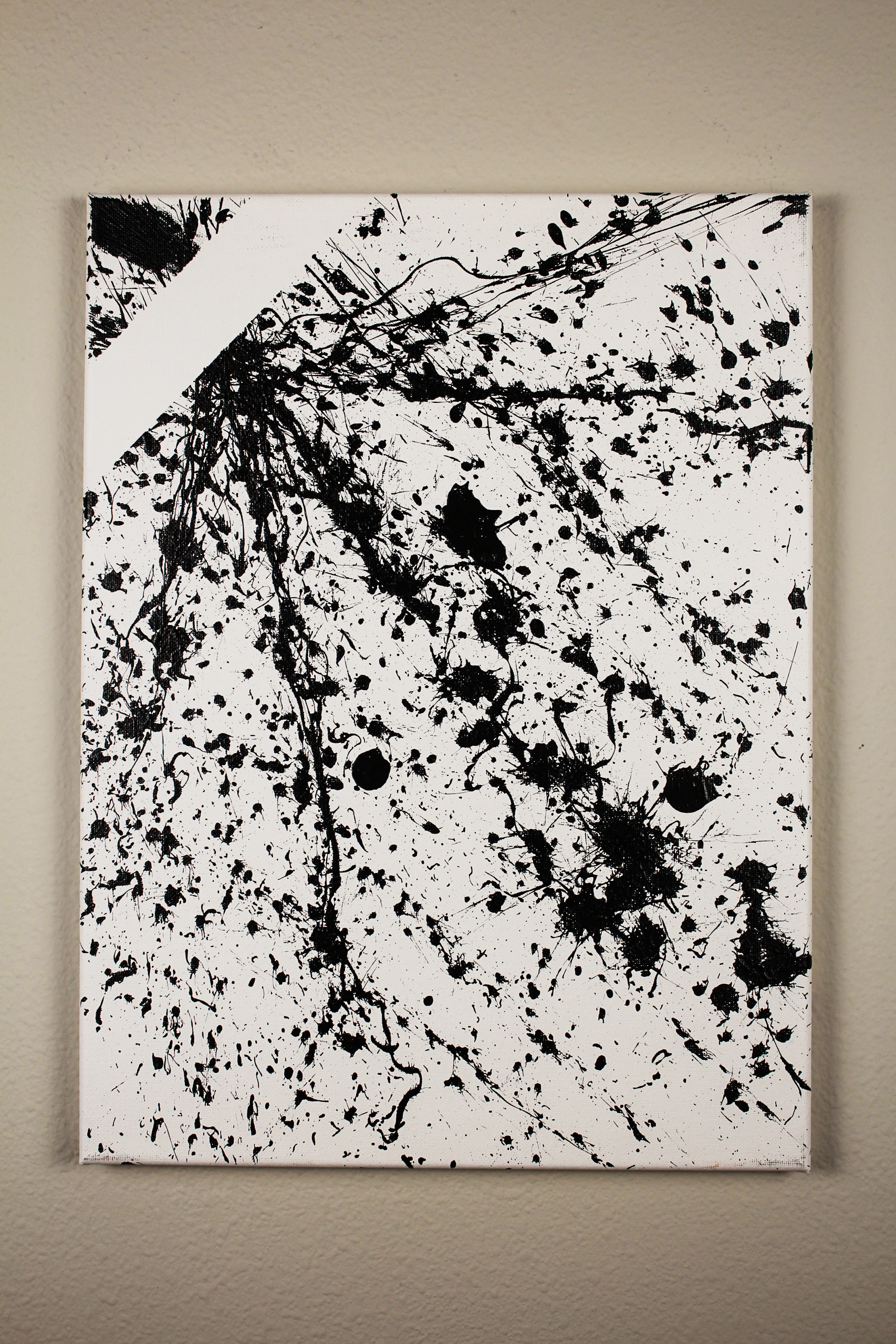 Negative Space Black Spray