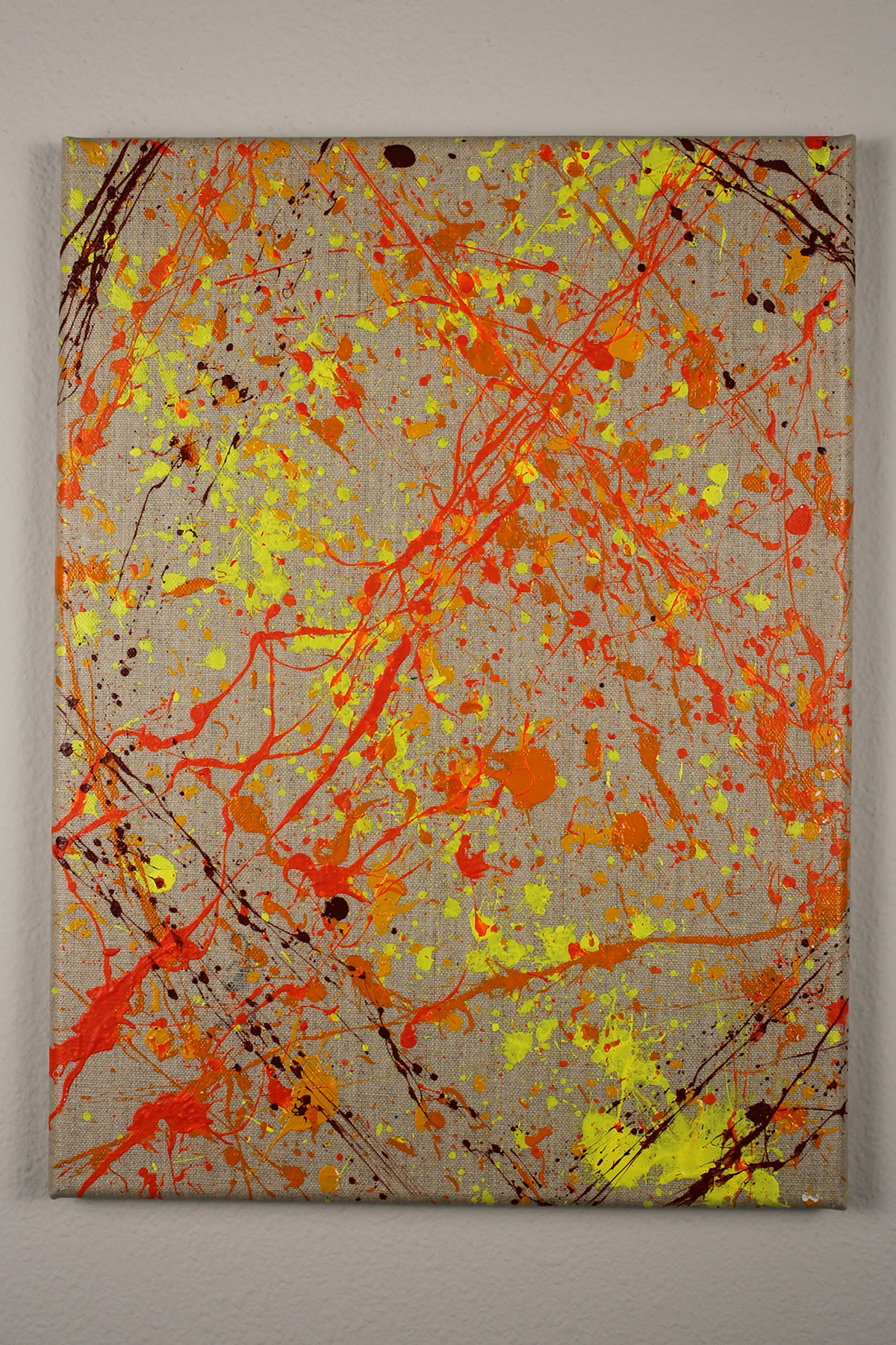 Framed Lava Lamp- DAMAGED