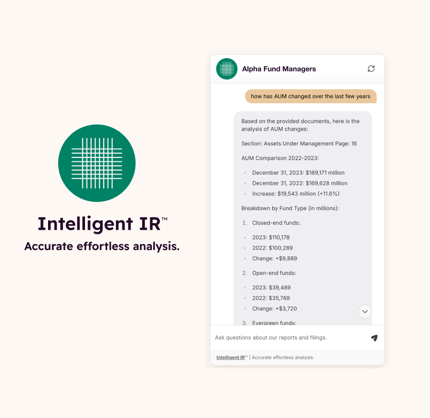 Ir Insight Advanced GP™ Making Investor Relations Effortless.
